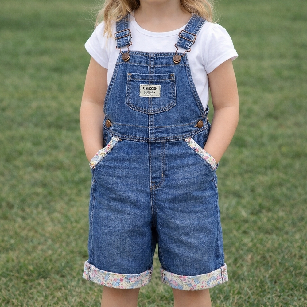 Kids Denim Overalls
